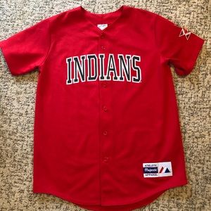 Majestic Red Kids Team Jersey